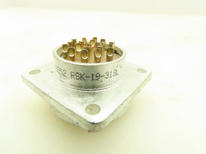 ITT Cannon RSK1931SL Electric Circular Connector Female 19 Pin SDK-K Lot of 5