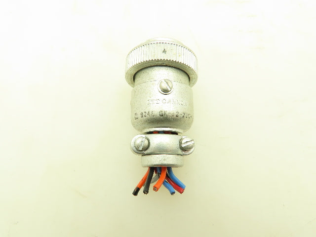 ITT Cannon GK-12-21C Circular Connector Male Plug 12 Pin