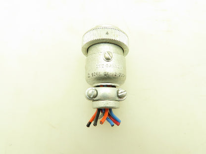 ITT Cannon GK-12-21C Circular Connector Male Plug 12 Pin