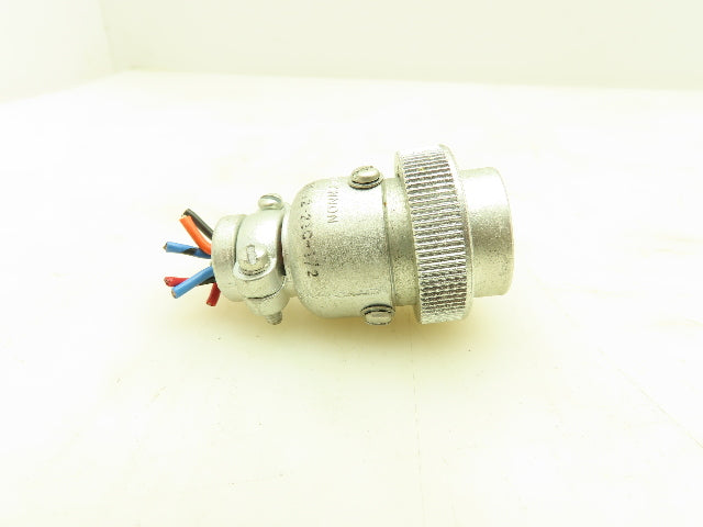 ITT Cannon GK-12-21C Circular Connector Male Plug 12 Pin
