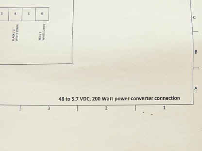 TKS US 240144 Power Convertor 48V-5.8V DC-DC Adaptor Lot of 2