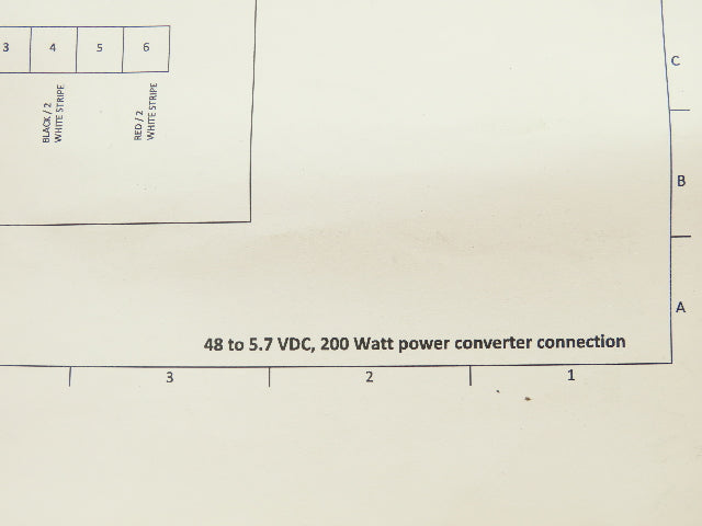 TKS US 240144 Power Convertor 48V-5.8V DC-DC Adaptor Lot of 2