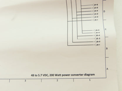 TKS US 240144 Power Convertor 48V-5.8V DC-DC Adaptor Lot of 2