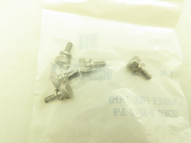 WFTSSS6 Washer Face Thumb Screw 8-32 X 3/8" Lot of 25