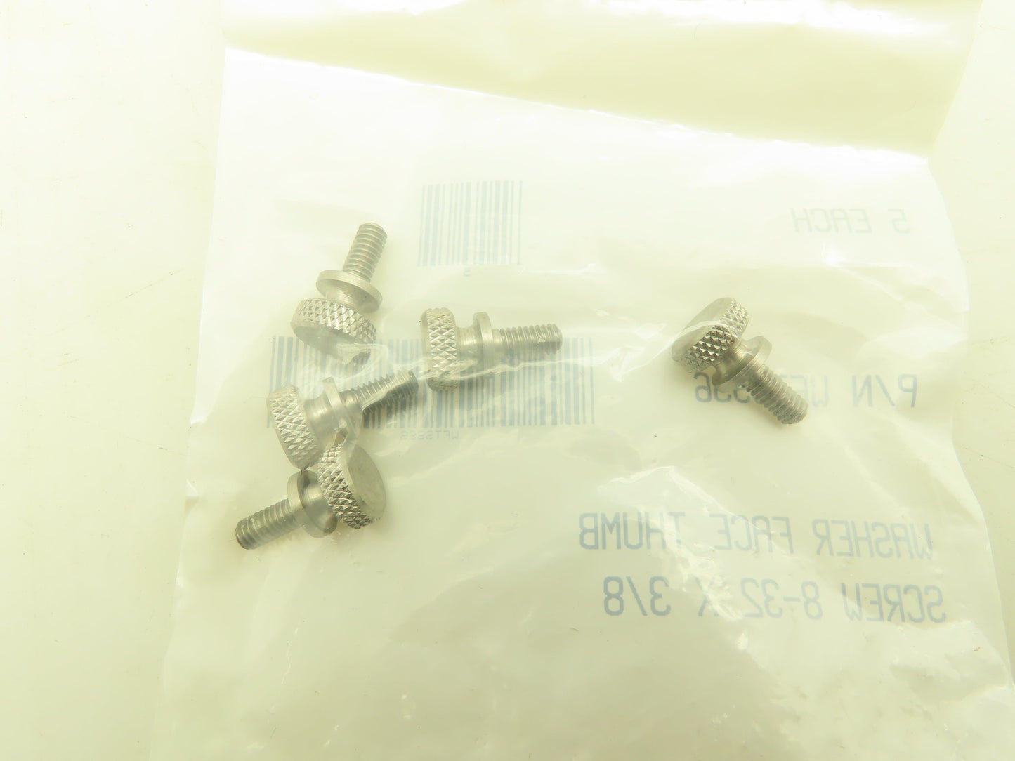WFTSSS6 Washer Face Thumb Screw 8-32 X 3/8" Lot of 25