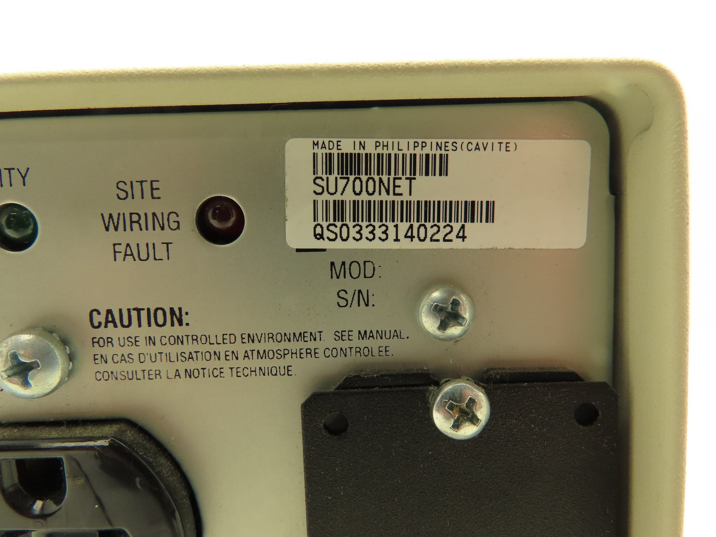 APC SU700NET Smart-UPS 700VA 450W 120V 4-Outlet