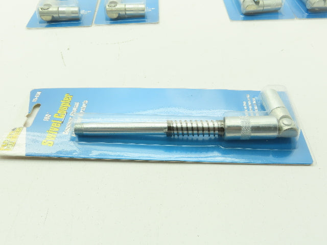Lot of 5 Plews LubriMatic 05-050 Grease Gun 180° Swivel Coupler