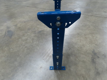 Ermanco XenoROL Logitech Roller Conveyor 24" Wide Stationary Leg Support 18"-25"