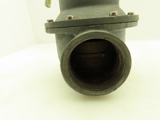 Kunkle 537-H01-HM Safety Relief Valve 2x2 1/2" Cast Iron 537 30 PSIG