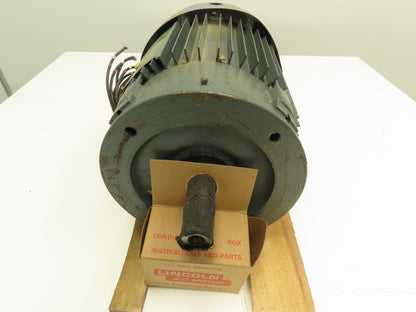 Lincoln T-4316-C 1.5 Hp 1165 Rpm 182TC Frame 208-230/460v 3 Phase Motor