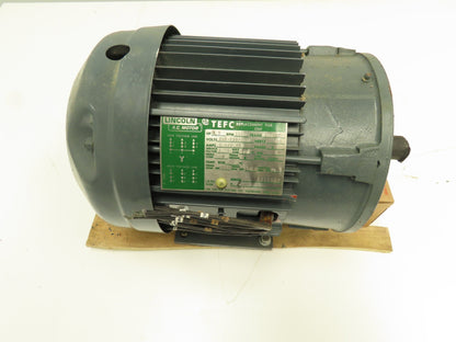 Lincoln T-4316-C 1.5 Hp 1165 Rpm 182TC Frame 208-230/460v 3 Phase Motor