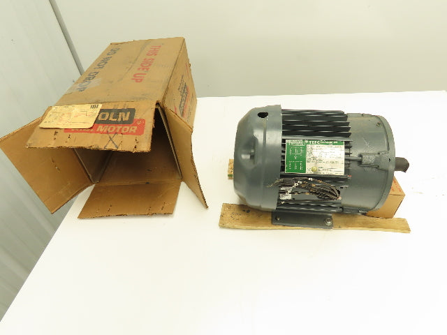 Lincoln T-4316-C 1.5 Hp 1165 Rpm 182TC Frame 208-230/460v 3 Phase Motor