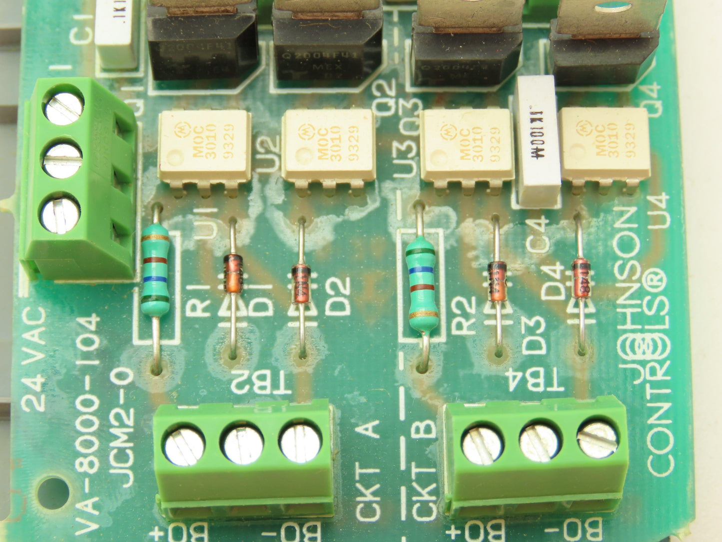 Johnson Controls VA-8000-104 Auxiliary Interface Board Digital Actuator 12VDC