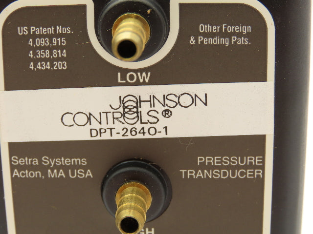 Johnson Controls DPT-2640-1 Diff. Pressure Transmitter Lot of 2