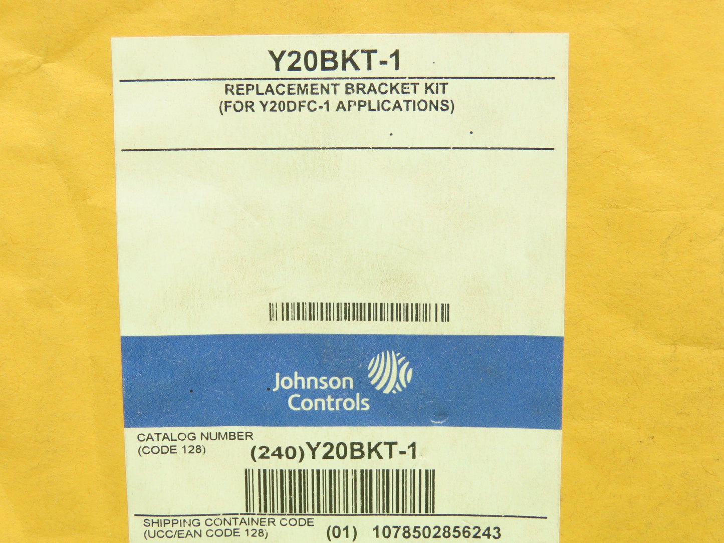 Johnson Controls Y20BKT-1 Replacement Bracket Kit Motor Mounting M100 Lot of 2