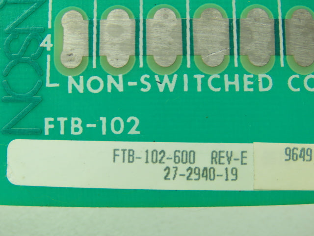 Johnson Controls FTB-102-600 Field Termination Board Input Output