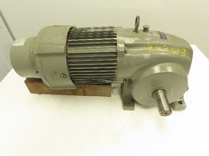 US Electric Syncrogear Motor Speed Reducer 39:1 Ratio 45Rpm 1.5hp 460v Gearmotor