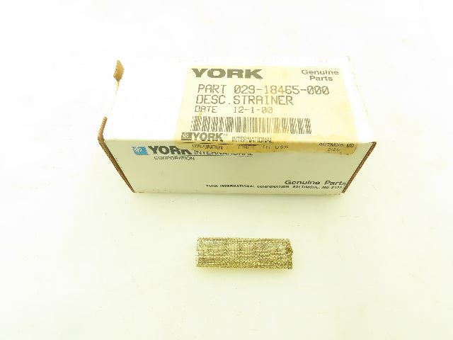 York 029-18465-000 02918465000 Strainer Mesh Filter