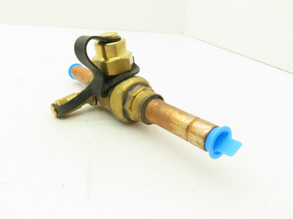 Emerson 062115 Flow Controls Refrigeration Ball Valve Access Fitting 1/2"