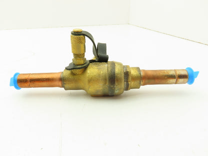 Emerson 062115 Flow Controls Refrigeration Ball Valve Access Fitting 1/2"