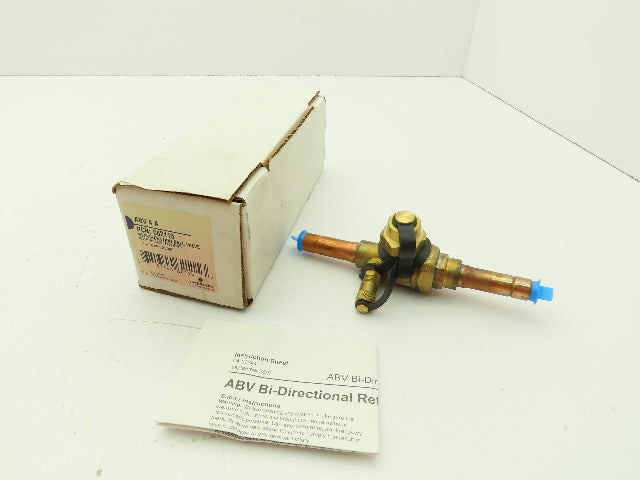 Emerson 062115 Flow Controls Refrigeration Ball Valve Access Fitting 1/2"