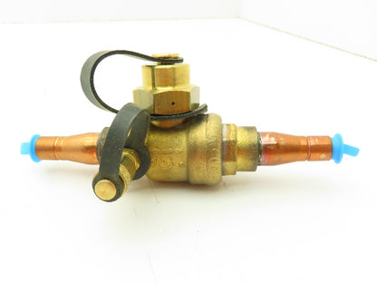 Emerson 062114 Flow Controls Refrigeration Ball Valve Access Fitting 1/2"