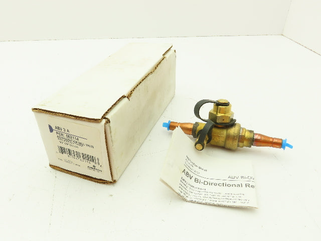 Emerson 062114 Flow Controls Refrigeration Ball Valve Access Fitting 1/2"