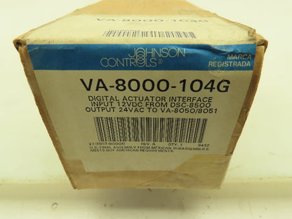 Johnson Controls VA-8000-104G Digital Actuator Interface 12VDC Input 24V Output