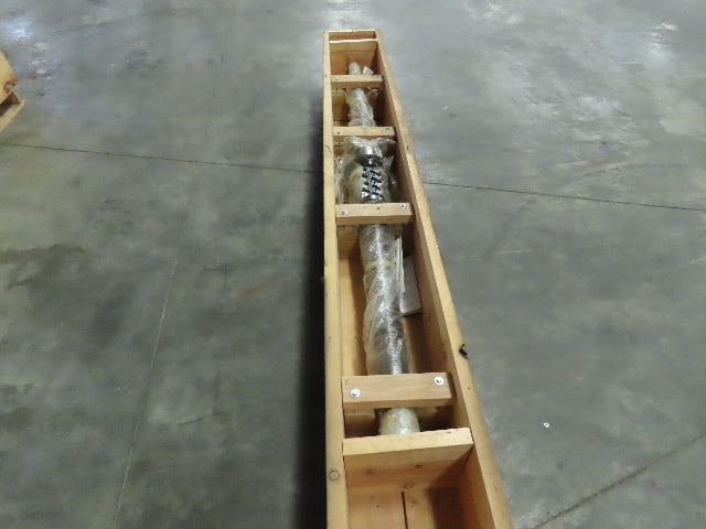 Barnes Industries Precision Flanged Ball Screw 4" Screw 0.50" Lead 66" Travel