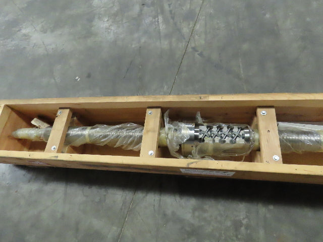 Barnes Industries Precision Flanged Ball Screw 4" Screw 0.50" Lead 66" Travel