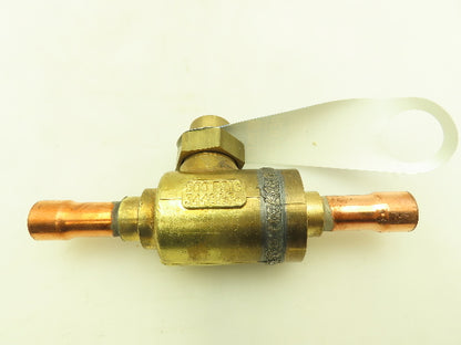 Watts REB100 Brass HVAC Ball Valve 5/8" Copper Line  500 PSI  LOT OF 2