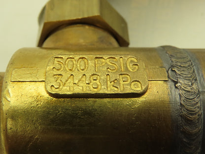 Watts REB100 Brass HVAC Ball Valve 5/8" Copper Line  500 PSI  LOT OF 2