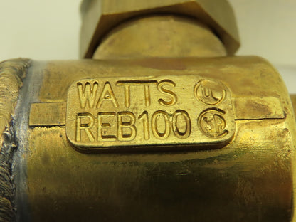 Watts REB100 Brass HVAC Ball Valve 5/8" Copper Line  500 PSI  LOT OF 2