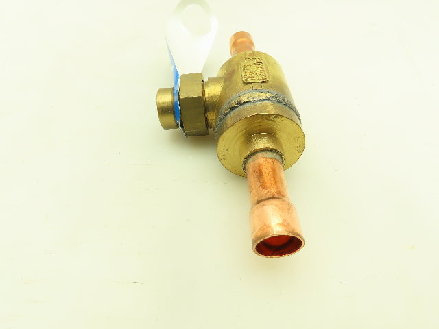 Watts REB100 Brass HVAC Ball Valve 5/8" Copper Line  500 PSI  LOT OF 2
