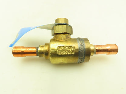 Watts REB100 Brass HVAC Ball Valve 5/8" Copper Line  500 PSI  LOT OF 2