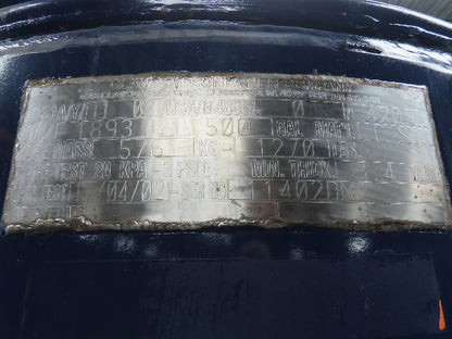 Clawson Container Co. 500 Gallon Jumbo Drum Portable Tank With Lid