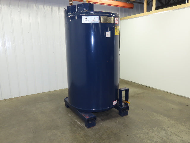 Clawson Container Co. 500 Gallon Jumbo Drum Portable Tank With Lid