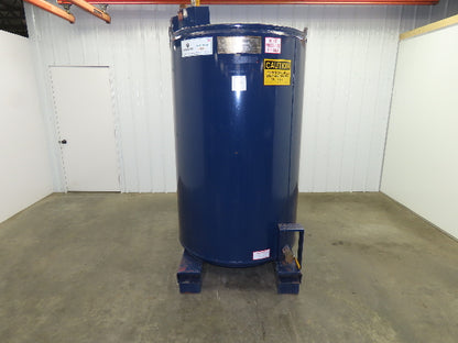 Clawson Container Co. 500 Gallon Jumbo Drum Portable Tank With Lid