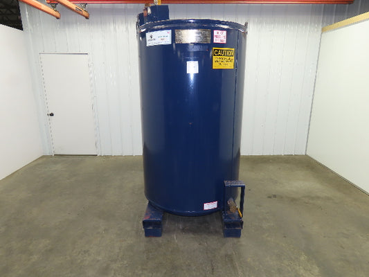 Clawson Container Co. 500 Gallon Jumbo Drum Portable Tank With Lid