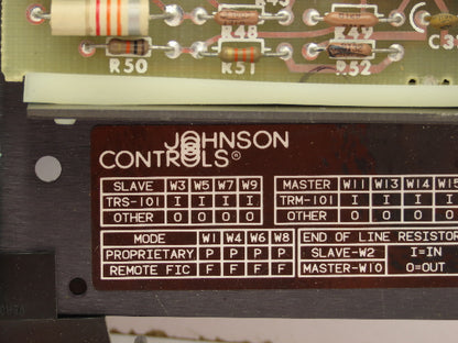 Johnson Controls CEB-104-0 UDTZ Control Board JCM2-0 Circuit Controller PLC Card