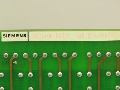 Siemens 6SC6100-0GE01 Simodrive Power Supply 6SC65