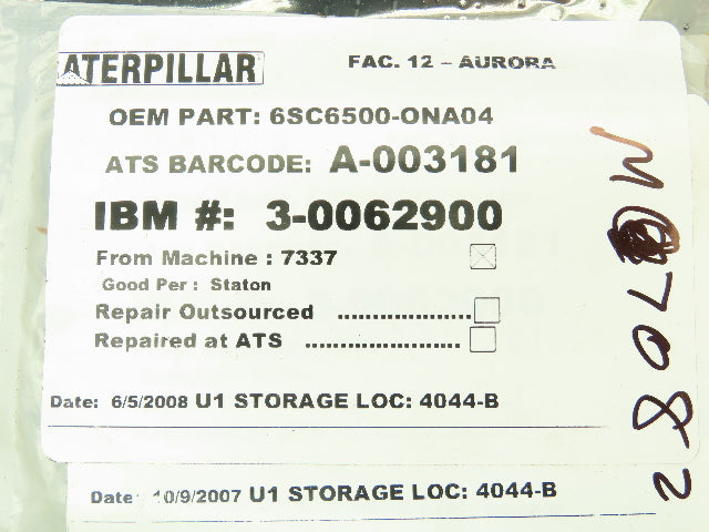 Siemens 6SC6500-0NA04 Simodrive 650 FBG System Adaptor Circuit Board
