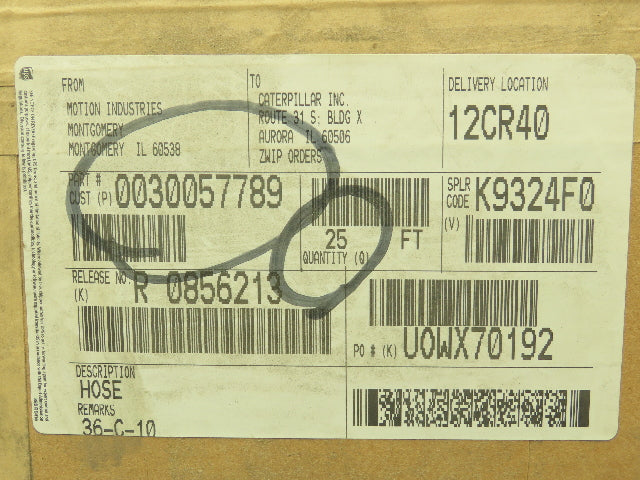 Tigreflex W125 Heavy Duty PVC Liquid Suction Hose 50 PSI Max 1-1/4"ID  25' Long