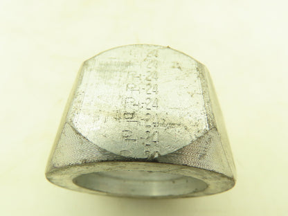 1 1/2-12 Thread 1" Tube Rigid Hydraulic Lock Clamp Nut Lot of 9
