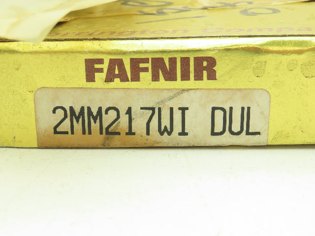 Fafnir 22MM217WI Super Precision Ball Bearing Thrust Spindle 5G 85x150x28MM Set