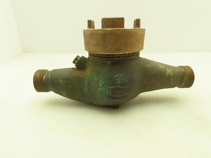 Hays 8MRD 2.5 Bronze Cold Water Meter 1" NPT