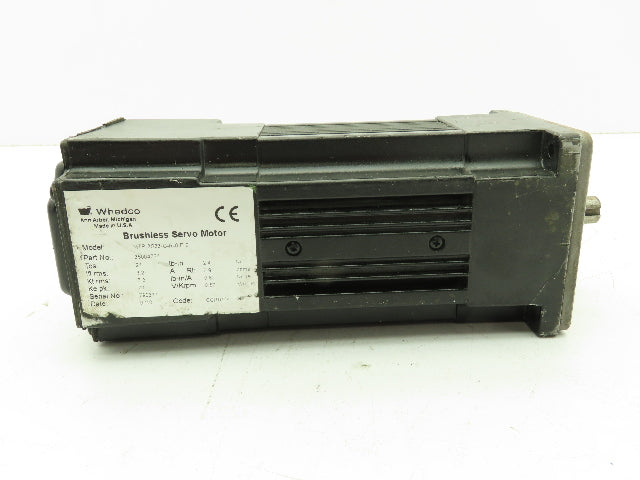 Whedco MTR-3S33-G-R-0-E-0 Brushless Servo Motor Harowe Resolver Encoder