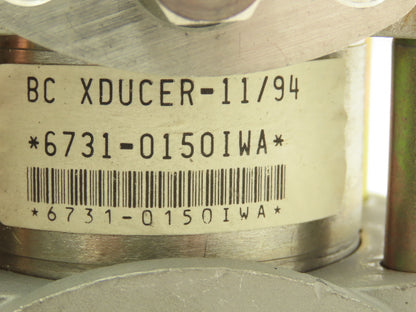 Bailey BCN64215160 Pressure Transmitter BC Xducer Transducer 2000PSI