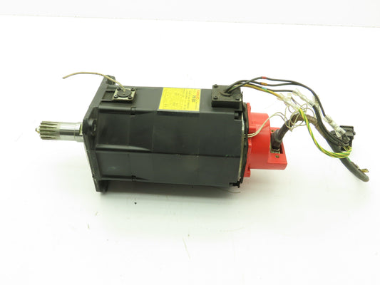 Fanuc A06B-0162-B175#0003 AC Servo Motor aM6/3000 1.4 kW Pulse Coder
