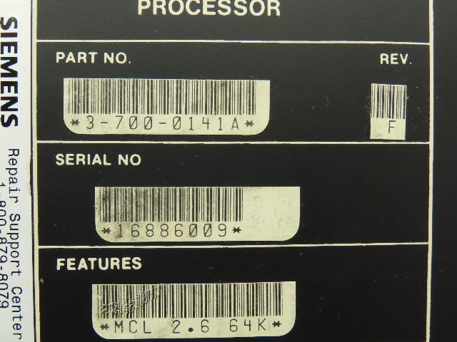 Cincinnati Milacron 3-700-0141A Logic Processor Rev F PLC Programmer